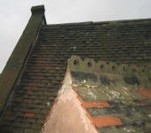 Render requiring repair by P & AS Hayselden Roofing